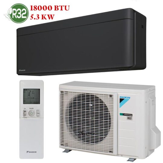 Climatiseur DAIKIN 18000 BTU Inverter moderne, mural, design blanc, économie d’énergie, usage maison Maroc
