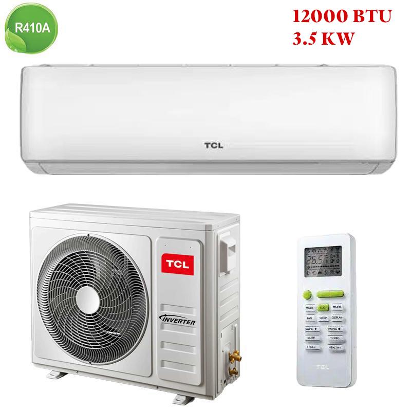 Climatiseur TCL 12000 BTU Smart Inverter au Maroc avec technologie Inverter, économie d'énergie, livraison gratuite et garantie.